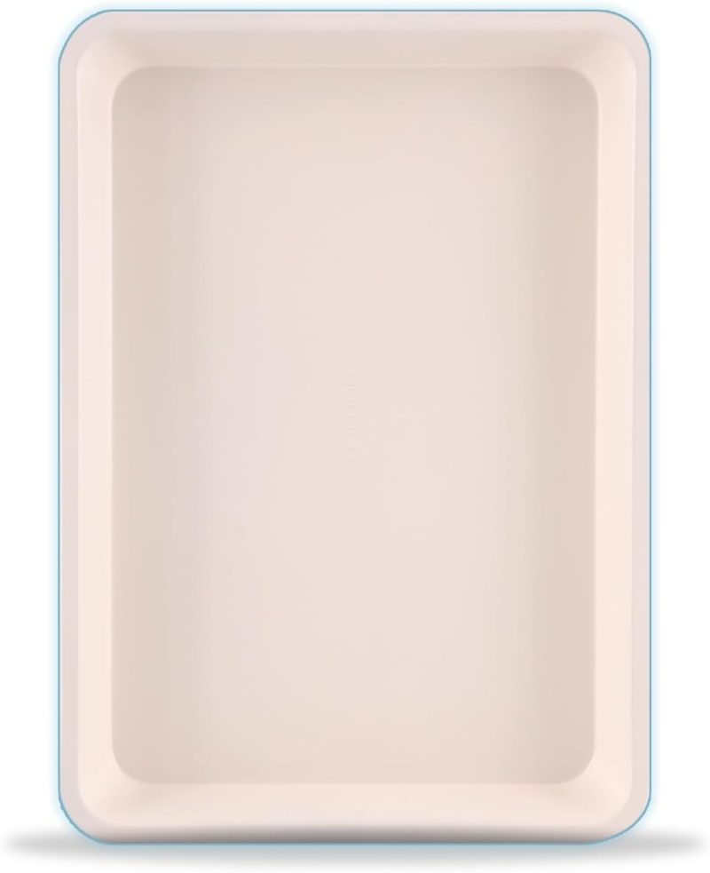 13-inch Ceramic Cookie Sheet Baking Tray, Non-Stick Coated Layer Surface, Great for Food Preparation, Serving, Pastry Dessert Baking,Used for Model Number NCBK6CT5 and NCBK6CT5.5